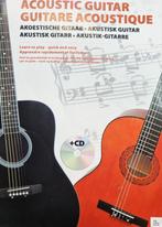 Akoestische Gitaar Lesmethode + CD - Nieuwstaat, Gitaar, Les of Cursus, Ophalen of Verzenden, Zo goed als nieuw