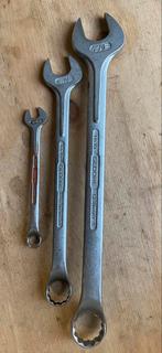 3 Gedore 1b ringsteeksleutels AF 3/8 ,  3/4 en 1 inch, Ophalen of Verzenden, Zo goed als nieuw