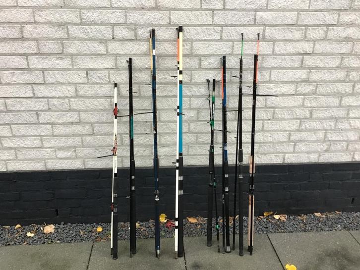 Zee vissen boot of pier vissen, Watersport en Boten, Hengelsport | Zeevissen, Gebruikt, Werphengel, Ophalen