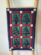 Quilt, wandkleed kerst, winter 65x40 cm, Ophalen of Verzenden