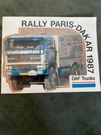 Sticker  van DAKAR 1987- DAF, Nieuw, Verzenden