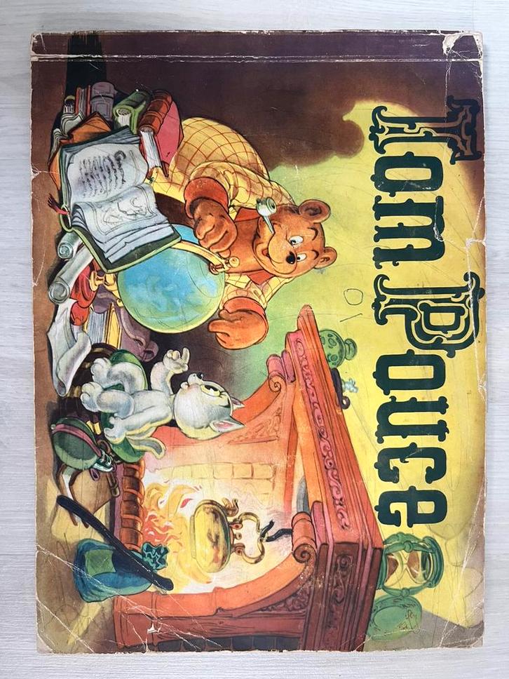 Tom Poes Tom Pouce Quaker Oats plaatjesalbum, Boeken, Prentenboeken en Plaatjesalbums, Gelezen, Plaatjesalbum, Verzenden