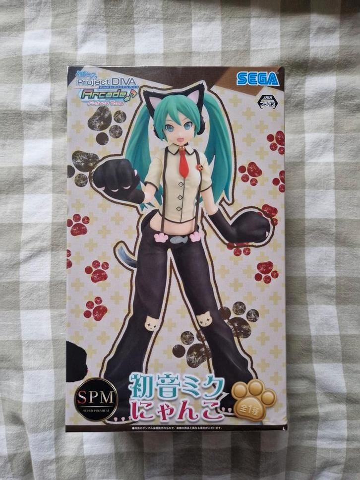 Hatsune Miku figure, Verzamelen, Poppetjes en Figuurtjes, Zo goed als nieuw, Ophalen of Verzenden