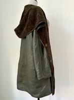Arma 40/42 twv 945,- echte leer/ bont luxe lammy coat, caban, Maat 38/40 (M), Arma, Ophalen of Verzenden, Zo goed als nieuw