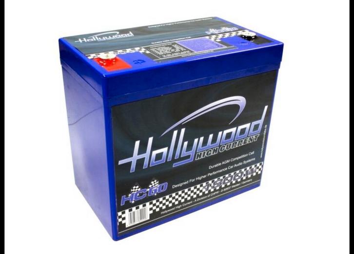 Gel accu hollywood 60ah, Auto-onderdelen, Accu's en Toebehoren, Gebruikt, Ophalen