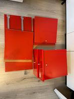Inzet voor Ikea Kallax kast (lades 2x, deur 2x), Ophalen, Rood, Minder dan 100 cm, 25 tot 50 cm