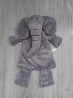 Knuffel knuffeldoekje Difrax olifant elephant grijs L806, Ophalen of Verzenden, Zo goed als nieuw, Olifant