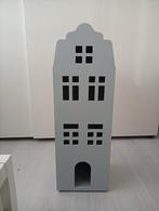 Grijze Huisje kast 4 laatjes, Huis en Inrichting, Kasten | Ladekasten, Ophalen, Minder dan 50 cm, Zo goed als nieuw, 3 of 4 laden