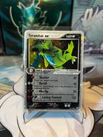 Tyranitar EX 111 Holo Pokemon Kaart, Ophalen of Verzenden, Zo goed als nieuw, Losse kaart, Foil
