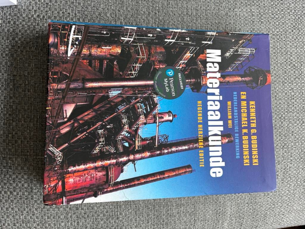 Materiaalkunde hbo werktuigbouwkunde negende herziene editie, Ophalen of Verzenden, Zo goed als nieuw, Werktuigbouwkunde