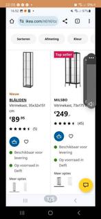 Mooie vitrinekasten, Nieuw, Minder dan 100 cm, 25 tot 50 cm, Minder dan 150 cm