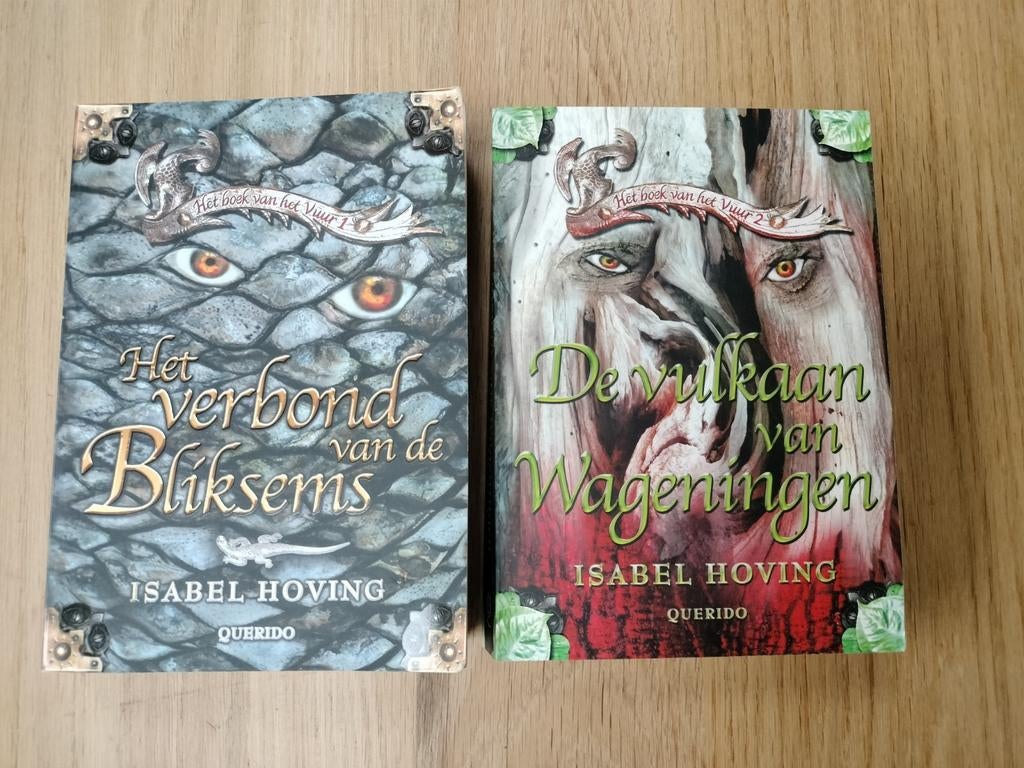 Het boek van vuur 1 en 2, Boeken, Ophalen of Verzenden, Zo goed als nieuw, Isabel Hoving