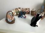 Franciens Katten Beeldjes, Ophalen of Verzenden, Gebruikt
