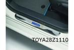 Toyota Yaris P13 Instaplijsten (2x) tekst ''Hybrid" blauw Or, Verzenden, Nieuw, Toyota