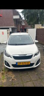 Peugeot 108 2017 Wit, Auto's, 850 kg, 4 stoelen, Wit, Particulier