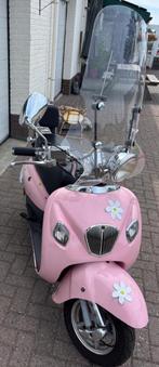 Scooter La Sauris Grande Retro Roze, Gebruikt, Benzine, Ophalen, Overige merken