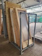 Partij deurbladen voor blokhutten/tuinhuis, Doe-het-zelf en Verbouw, Ophalen, 80 tot 100 cm, Minder dan 200 cm, Vouwdeur