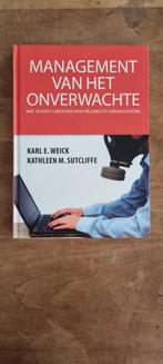 Management van het Onverwachte - Weick & Sutcliffe, Ophalen of Verzenden, Gelezen, Management, Karl E. Weick, Kathleen M. Sutcliffe