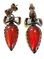 Vintage designer oorbellen, Met kristal, Overige materialen, Gebruikt, Overige kleuren