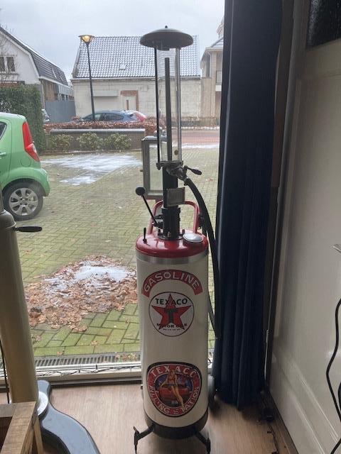 Texaco Twee Takt Pomp, Antiek en Kunst, Antiek | Overige Antiek, Ophalen