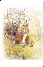 Ansichtkaart	Beatrix Potter	Benjamin Bunny, Verzamelen, Ansichtkaarten | Themakaarten, Verzenden, 1980 tot heden, Ongelopen, Kinderen