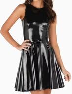 Super Leuk Lak Jurkje, tm 6XL, Kleding | Dames, Verzenden, Nieuw, Zwart, Boven de knie