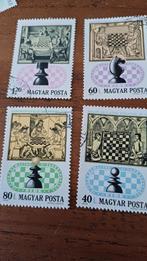 Hongarije, 1974, Schaken, Ophalen of Verzenden, Gestempeld, Overige thema's