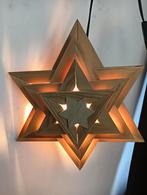 Kerstster adventster hout verlichting kerst advent, Diversen, Kerst, Ophalen of Verzenden