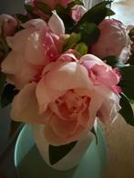 Zijden Pioenrozen - Zo goed als nieuw, Huis en Inrichting, Woonaccessoires | Kunstplanten en Kunstbloemen, Ophalen of Verzenden