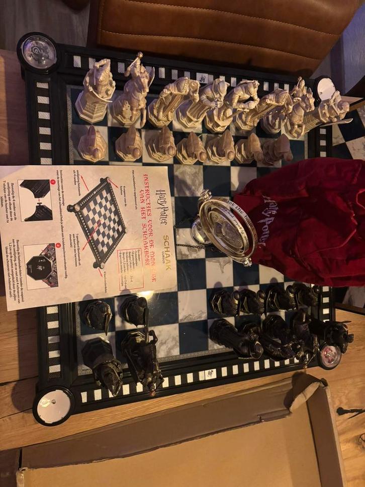 [Incompleet] DeAgostini Harry Potter Schaakspel, Verzamelen, Harry Potter, Gebruikt, Overige typen, Ophalen