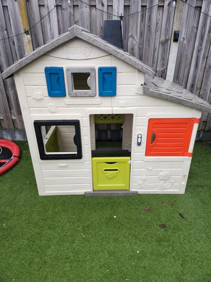 Smoby speelhuisje, Kinderen en Baby's, Speelgoed | Buiten | Speelhuisjes, Gebruikt, Kunststof, Ophalen