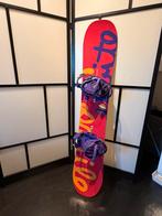 Burton Lipstick Snowboard 152 roze, Lexa EST binding M paars, Ophalen of Verzenden, Gebruikt, Board