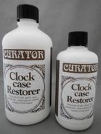 Curator Clock Case Restorer 100 - 120 - 284 ml. of 1 ltr., Antiek en Kunst, Antiek | Klokken, Ophalen of Verzenden