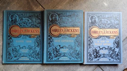 3 Oude Charles Dickens boeken, Boeken, Avontuur en Actie, Ophalen of Verzenden