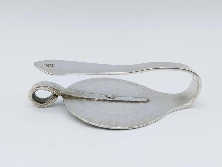 Zilveren tashaak, K. Djurrema, Dokkum, ca. 1780, Antiek en Kunst, Antiek | Kleding en Accessoires, Dames, Verzenden