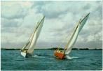 Ansichtkaart Zeilboten op de Vinkeveense Plassen, Ophalen of Verzenden, 1960 tot 1980, Gelopen, Utrecht