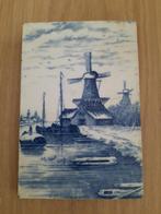 Oude tegel delfsblauw molen decor, Ophalen of Verzenden