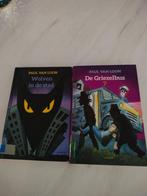 2 boeken Paul van Loon de Griezelbus 7/Wolven in de stad, Ophalen, Zo goed als nieuw, Paul van Loon