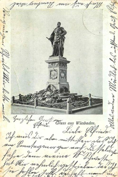 (381-326-013) Gruss aus Wiesbaden, Verzamelen, Ansichtkaarten | Buitenland, Duitsland, Verzenden