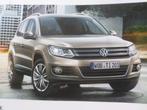 Volkswagen VW Tiguan 2013 Brochure, Ophalen of Verzenden, Zo goed als nieuw, Volkswagen