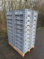 Bekuplast kratten, 60x40x16 cm, geperforeerd. Palletactie, Gebruikt, 40 tot 60 cm, 50 tot 75 cm, Minder dan 35 cm
