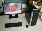 PC geschikt Windows 11 Intel 8e gen 24" Dell Full HD monitor, Ophalen, Met monitor, HDD, Intel Core i3
