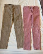 Twee corduroy broeken maat 134 van Zara, Ophalen of Verzenden, Gebruikt, Meisje, Broek