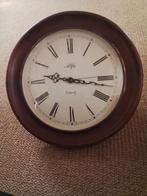 Alfa Quartz Wandklok - Houten Rand - 30cm, Ophalen of Verzenden