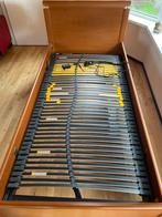 Lattenbodem elektrische bossflex 100/200, Ophalen, Eenpersoons, Bruin, Zo goed als nieuw