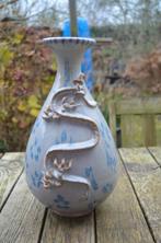 Mooie Chinese vaas met draak 20e eeuw., Antiek en Kunst, Ophalen of Verzenden