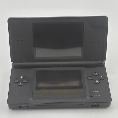 Nintendo DS Lite Zwart Incl. Oplader, Spelcomputers en Games, Spelcomputers | Nintendo 2DS en 3DS, Zo goed als nieuw