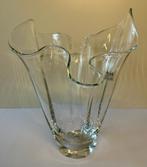 Zakdoekvaas Plooivaas, Huis en Inrichting, Overige kleuren, Ophalen of Verzenden, Minder dan 50 cm, Glas