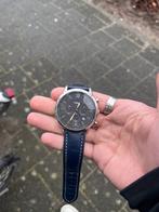 Fossil Heren Polshorloge FS5408, Staal, Ophalen of Verzenden, Leer, Gebruikt