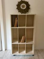 Oude houten vintage vakkenkast, Ophalen, Gebruikt, 50 tot 100 cm, Minder dan 100 cm